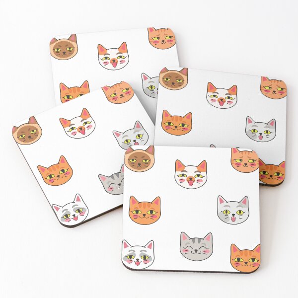 Item preview, Cute Cat Kitten Faces  designed and sold by silviaol.