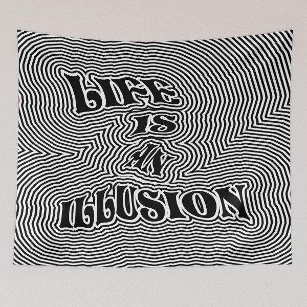 Item preview, Life is an Illusion (Trippy) designed and sold by ArtsyPrincess.