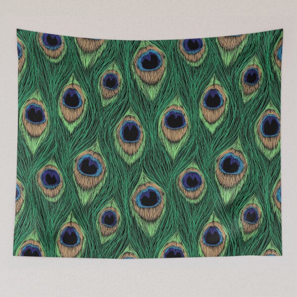 Item preview, Peacock Feathers Art designed and sold by SweetThreads79.