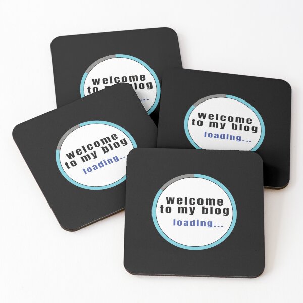 Item preview, Welcome To My Blog - Funny Quote designed and sold by FridPix.