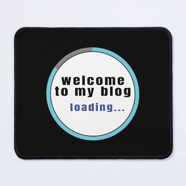 Item preview, Welcome To My Blog - Funny Quote designed and sold by FridPix.
