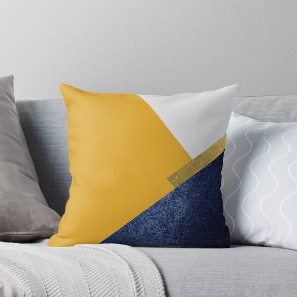 Item preview, Yellow and Blue Geometric designed and sold by UrbanEpiphany.