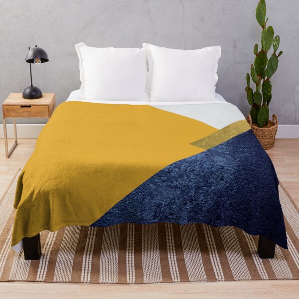 Item preview, Yellow and Blue Geometric designed and sold by UrbanEpiphany.
