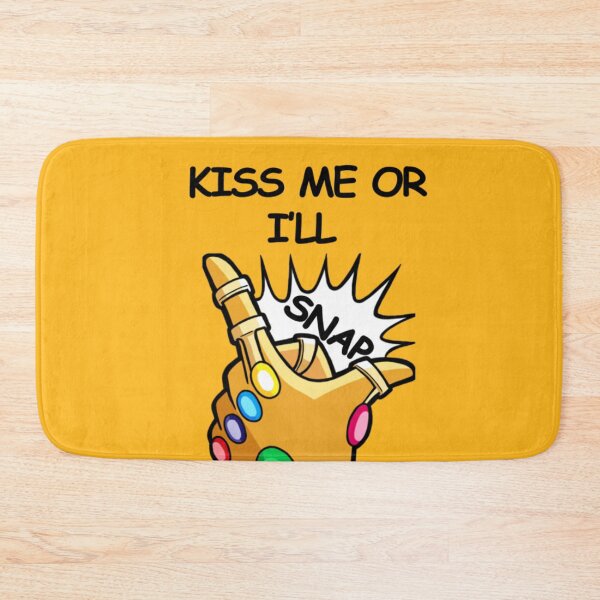 Item preview, Kiss me or I'll snap designed and sold by Rocky Chavez.