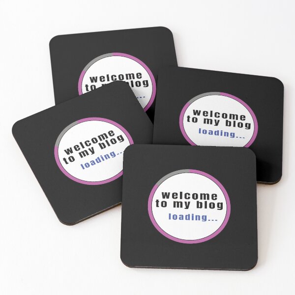 Item preview, Welcome To My Blog - Funny Quote designed and sold by FridPix.