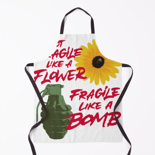 Item preview, Fragile like a bomb Sticker Laptop Decal designed and sold by GoneFre.