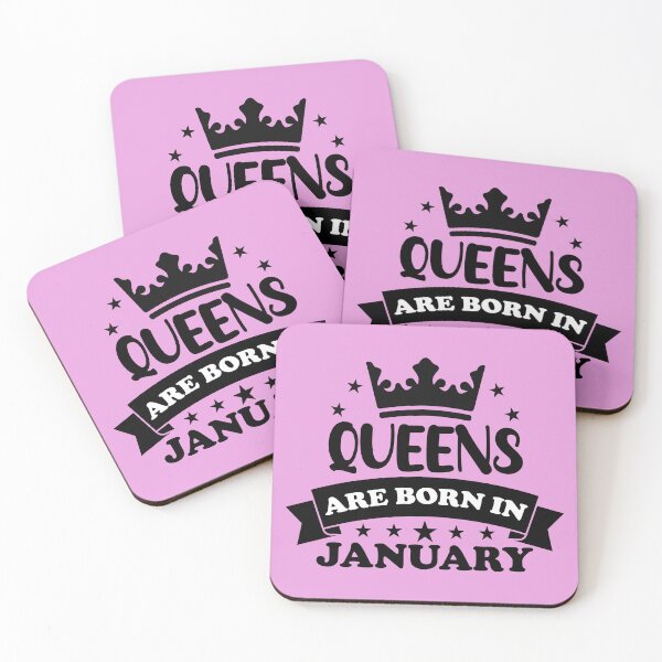 Item preview, Queen Are Born In January. Funny January Birthday, January Queen Design. designed and sold by DesignHouse07.
