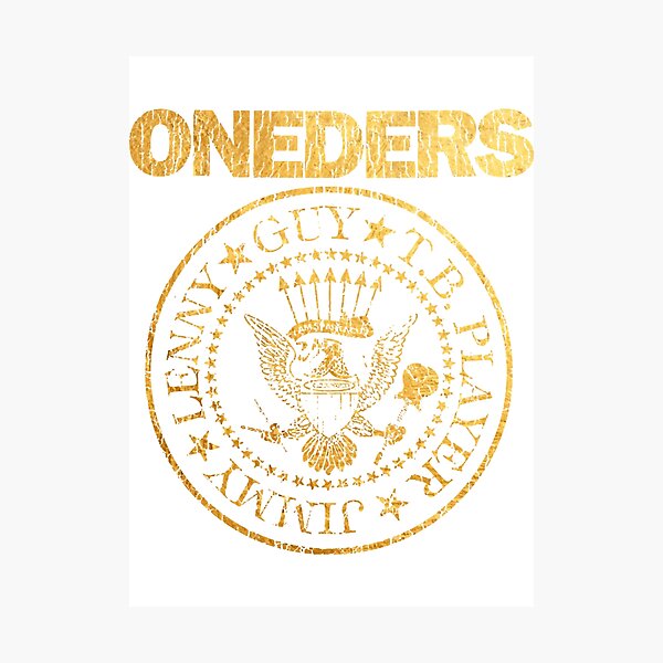 RETROGOLD THE ONEDERS EMBLEM Photographic Print