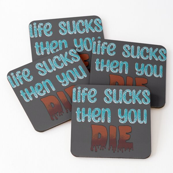 Item preview, Life Sucks designed and sold by Denvervineart.