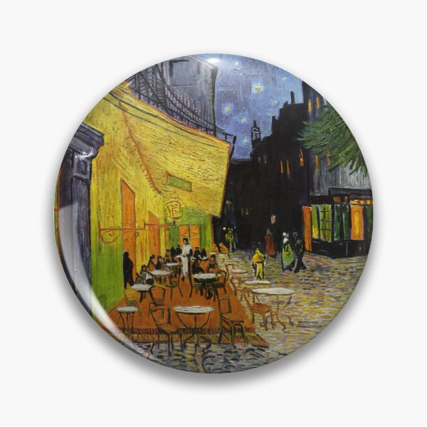 Item preview, Café Terrace at Night by Vincent Van Gogh designed and sold by ReimagineStore.