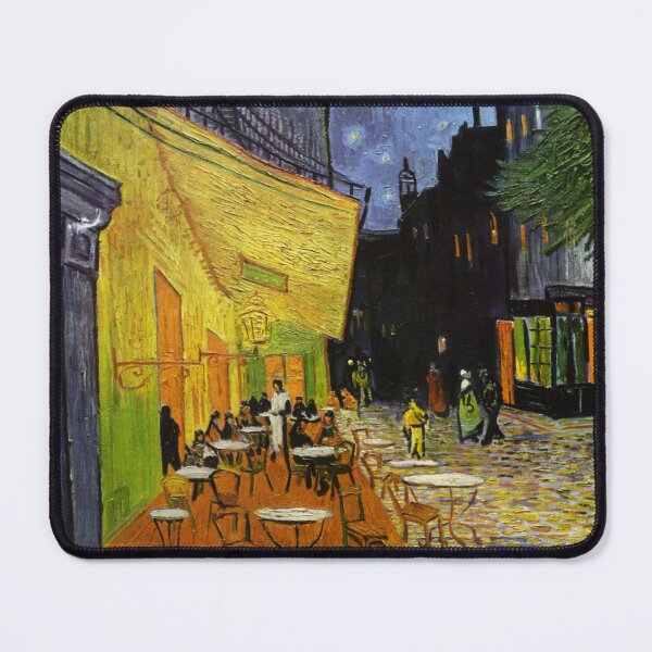 Item preview, Café Terrace at Night by Vincent Van Gogh designed and sold by ReimagineStore.