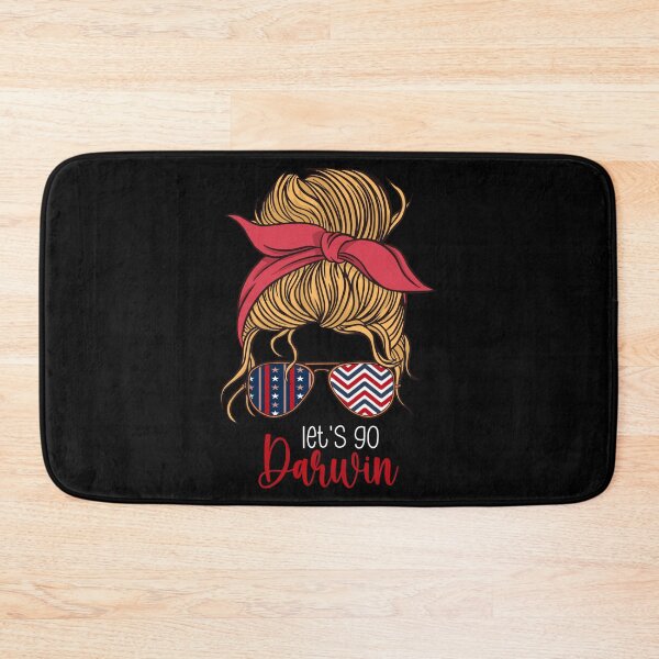 Item preview, Funny Lets Go Darwin | Let's Go Charles Darwin Messy Bun design designed and sold by Merchking1.