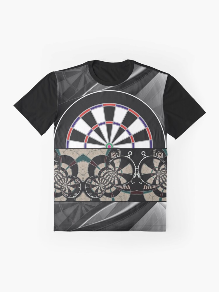 Alternate view of Abstract Darts Shirt Graphic T-Shirt