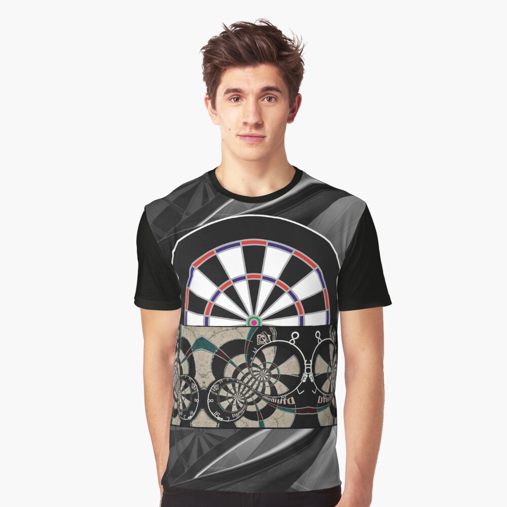 Abstract Darts Shirt Graphic T-Shirt