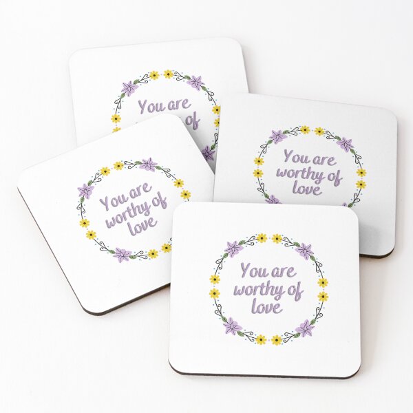 Item preview, You are worthy of love designed and sold by dani-elle21.
