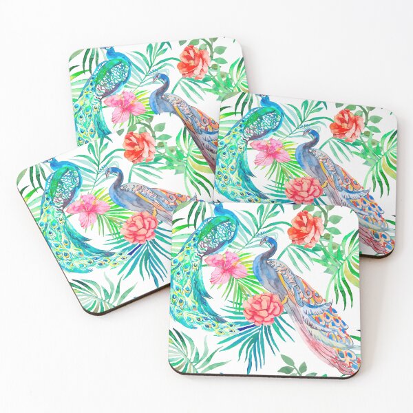 Aperçu de l'œuvre Beau paon tropical créée et vendue par LittleShop79.