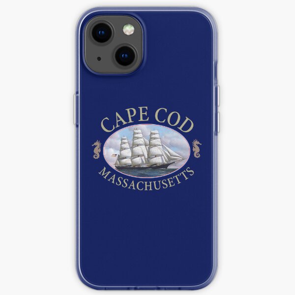 Cape Cod Massachusetts Nautical iPhone Soft Case