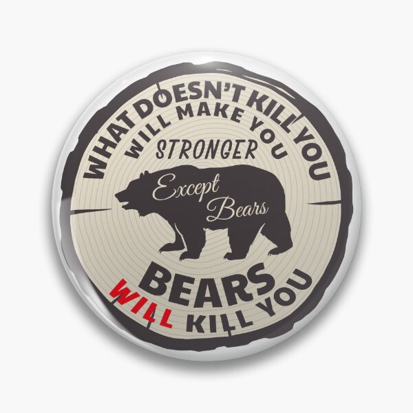 Item preview, Bears WILL Kill You. designed and sold by positiveimages.
