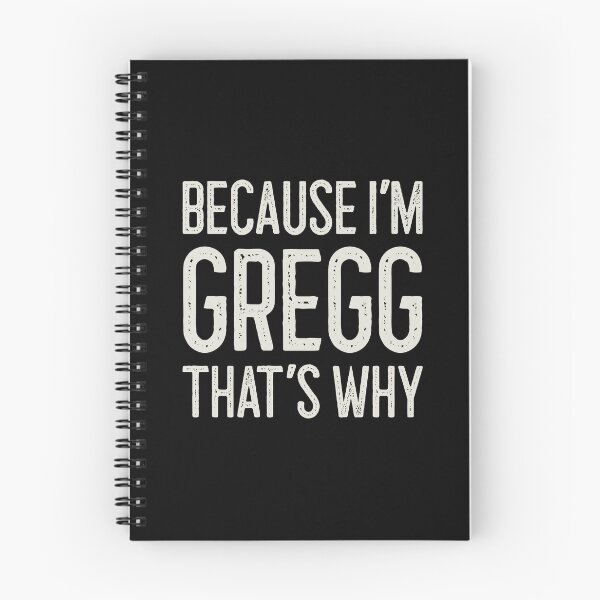 Item preview, Because I’m Gregg That’s Why Funny Personalized Name designed and sold by MariosNydras.