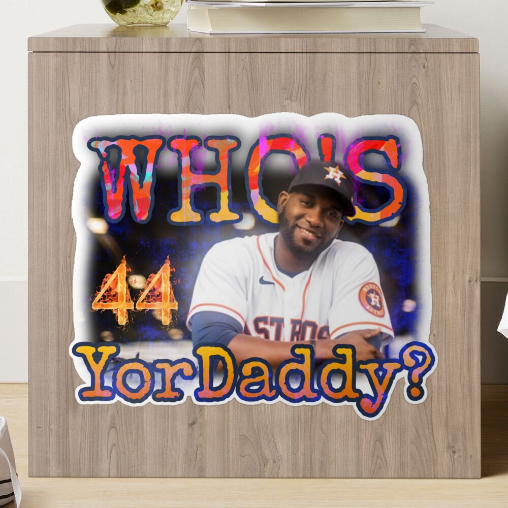 who's yordaddy 44 - Funny Baseball whos yordaddy T-Shirt