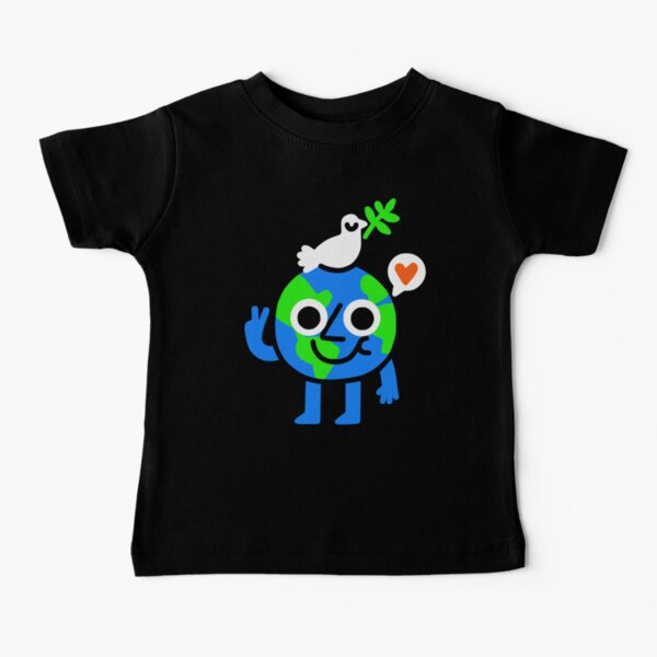 World Peace and Love Baby T-Shirt