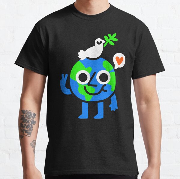World Peace and Love Classic T-Shirt