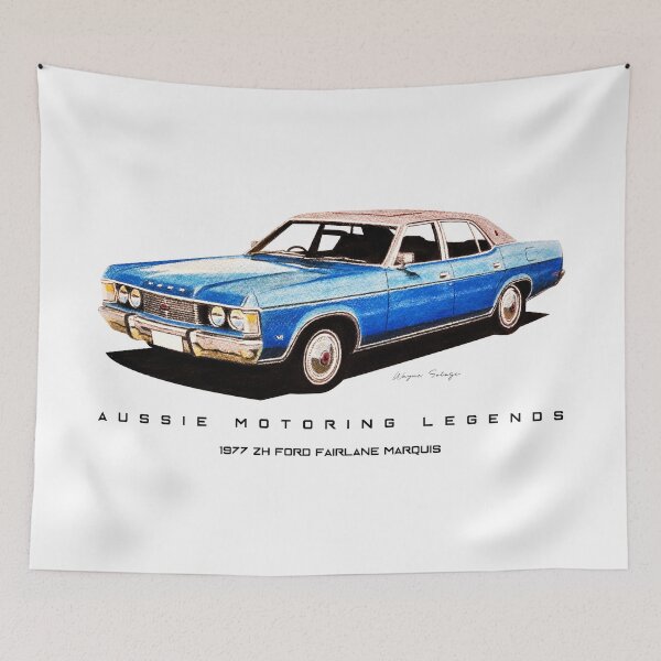 Item preview, Aussie Motoring Legends 1977 ZH Ford Fairlane Marquis designed and sold by Wayne Sotogi.