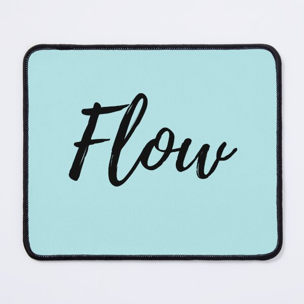 Item preview, The Word Flow with Blue Background designed and sold by ActionFocus.