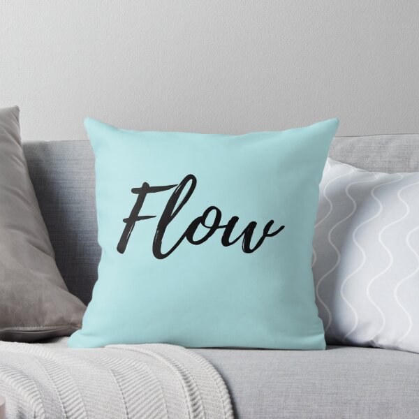 Item preview, The Word Flow with Blue Background designed and sold by ActionFocus.
