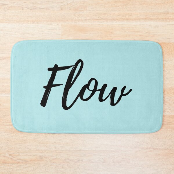 Item preview, The Word Flow with Blue Background designed and sold by ActionFocus.