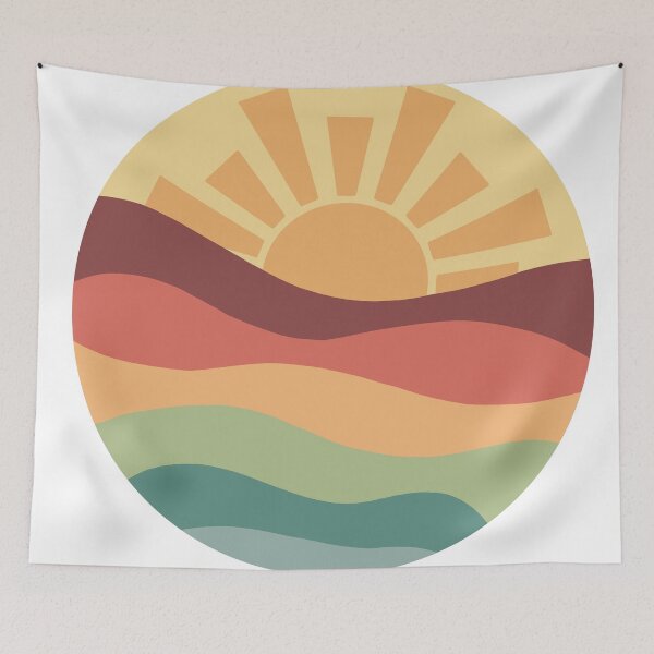 Item preview, Vintage Sunrise designed and sold by Jelly-and-Bean.