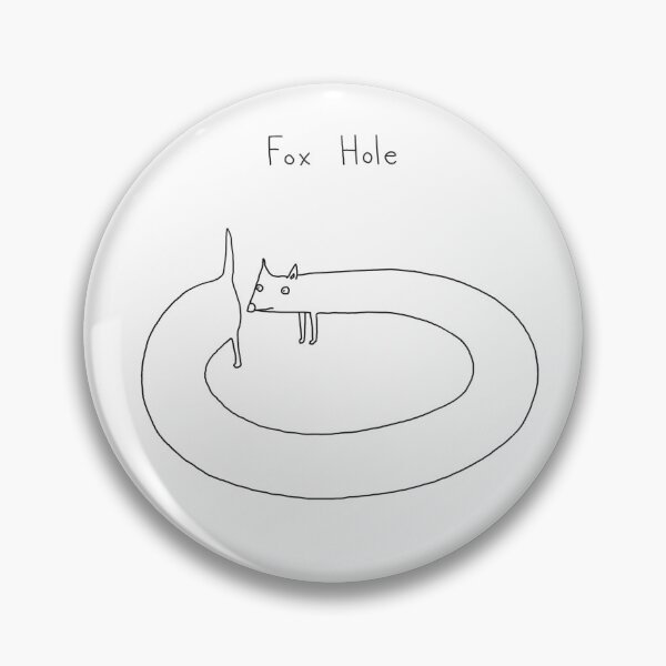 Item preview, Fox Hole designed and sold by bookofweirdos.