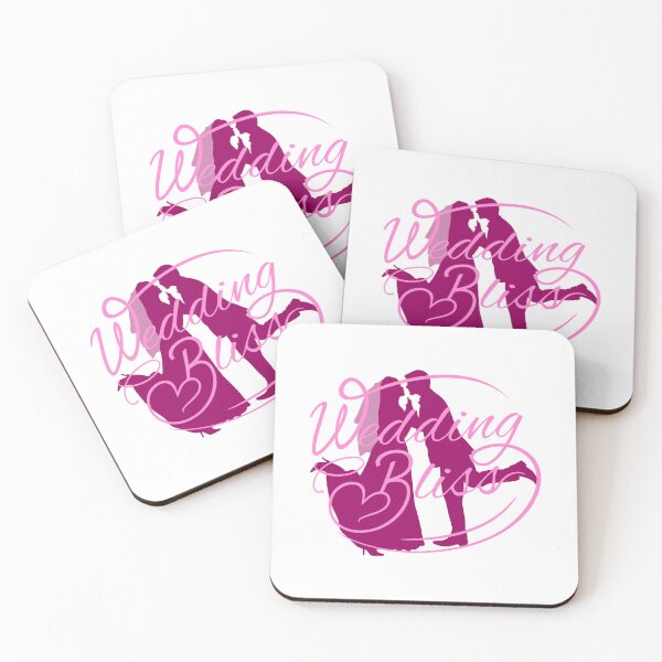 Item preview, Wedding Bliss - Light Pink/Fuchsia designed and sold by PawsitiveMum.