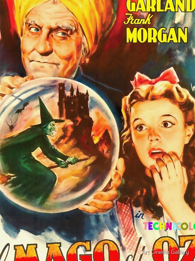 Italian poster of The Wizard of Oz by artcinemagaller