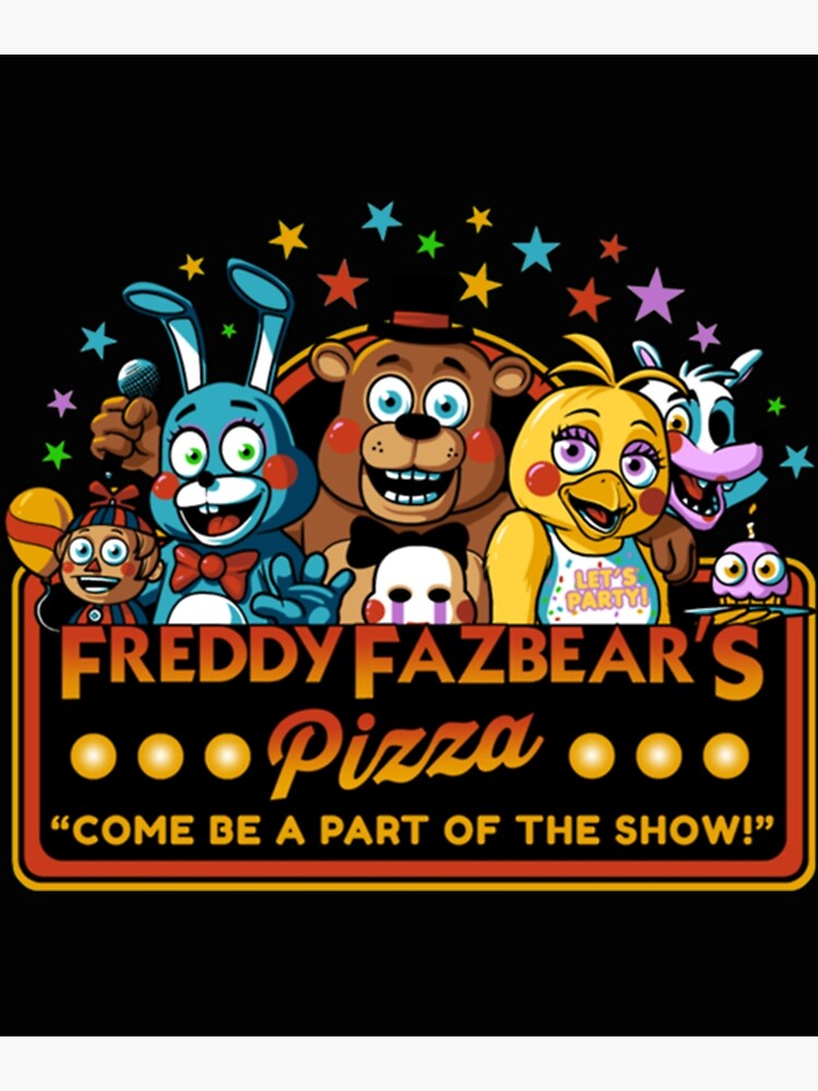 Freddy Fazbears Pizzeria Logo Art Print By Perfectuniver Redbubble