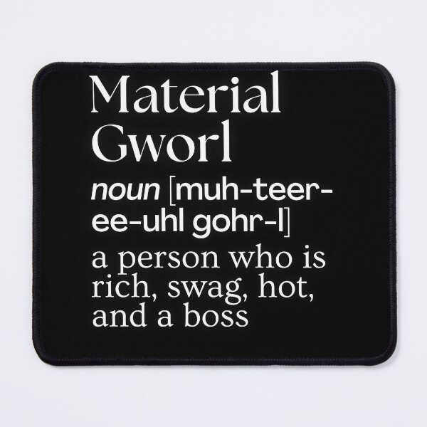 Item preview, Material Gworl Funny Definition Gag Gift for Women Girl Gorl designed and sold by Locjeb.