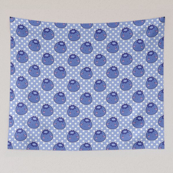 Item preview, Kawaii Blueberry Pattern designed and sold by SaradaBoru.