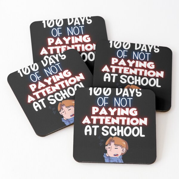 Item preview, 100 Days of Not Paying Attention at School Funny Slacker designed and sold by Locjeb.
