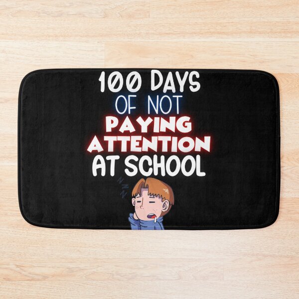 Item preview, 100 Days of Not Paying Attention at School Funny Slacker designed and sold by Locjeb.
