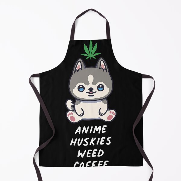 Item preview, Anime Siberian Huskies Weed Coffee Husky Dog Marijuana Leaf Premium designed and sold by weekdeshau.