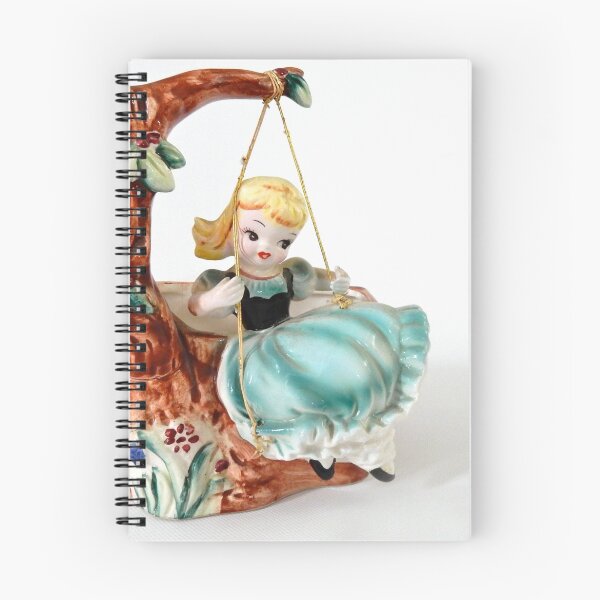 Item preview, Girl on a swing designed and sold by Marcia and Ron Stacy Studios.