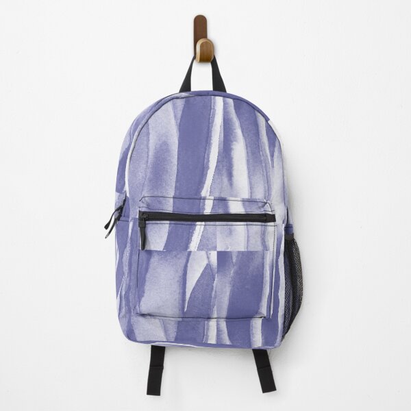Item preview, Purple Blue Very Peri Abstract Organic Waves Decor X designed and sold by Irina Sztukowski.