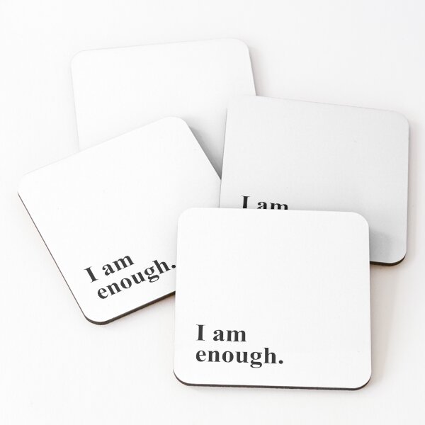 Item preview, I Am Enough designed and sold by Jelly-and-Bean.