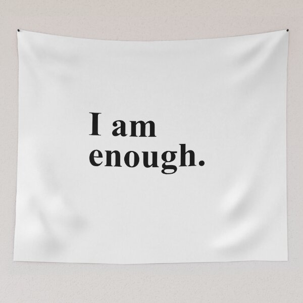 Item preview, I Am Enough designed and sold by Jelly-and-Bean.