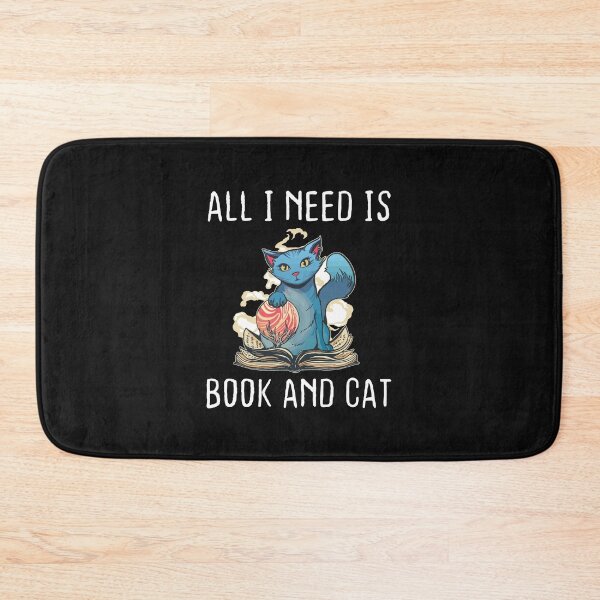Item preview, All I Need is Book and Cat Funny Design designed and sold by lou731.