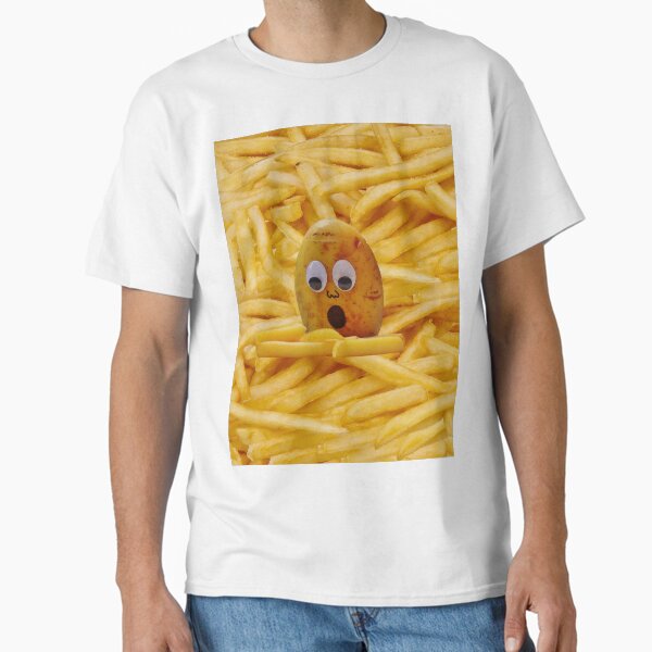 Mourning the French Fries, Funny, Joke, Potato, Potatoes, Fries Classic T-Shirt