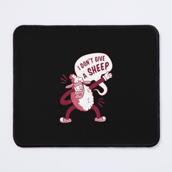 Item preview, I Don't Give A Sheep Funny Design designed and sold by lou731.
