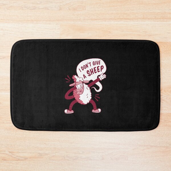 Item preview, I Don't Give A Sheep Funny Design designed and sold by lou731.