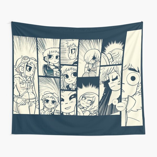 Aperçu de l'œuvre HD Ramona Fleurs Scott Pilgrim créée et vendue par MTmix.