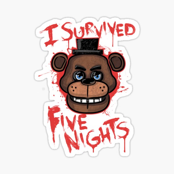 Five Nights At Freddy's Stickers - 4 Sheets of Stickers – ToysCentral -  Europe